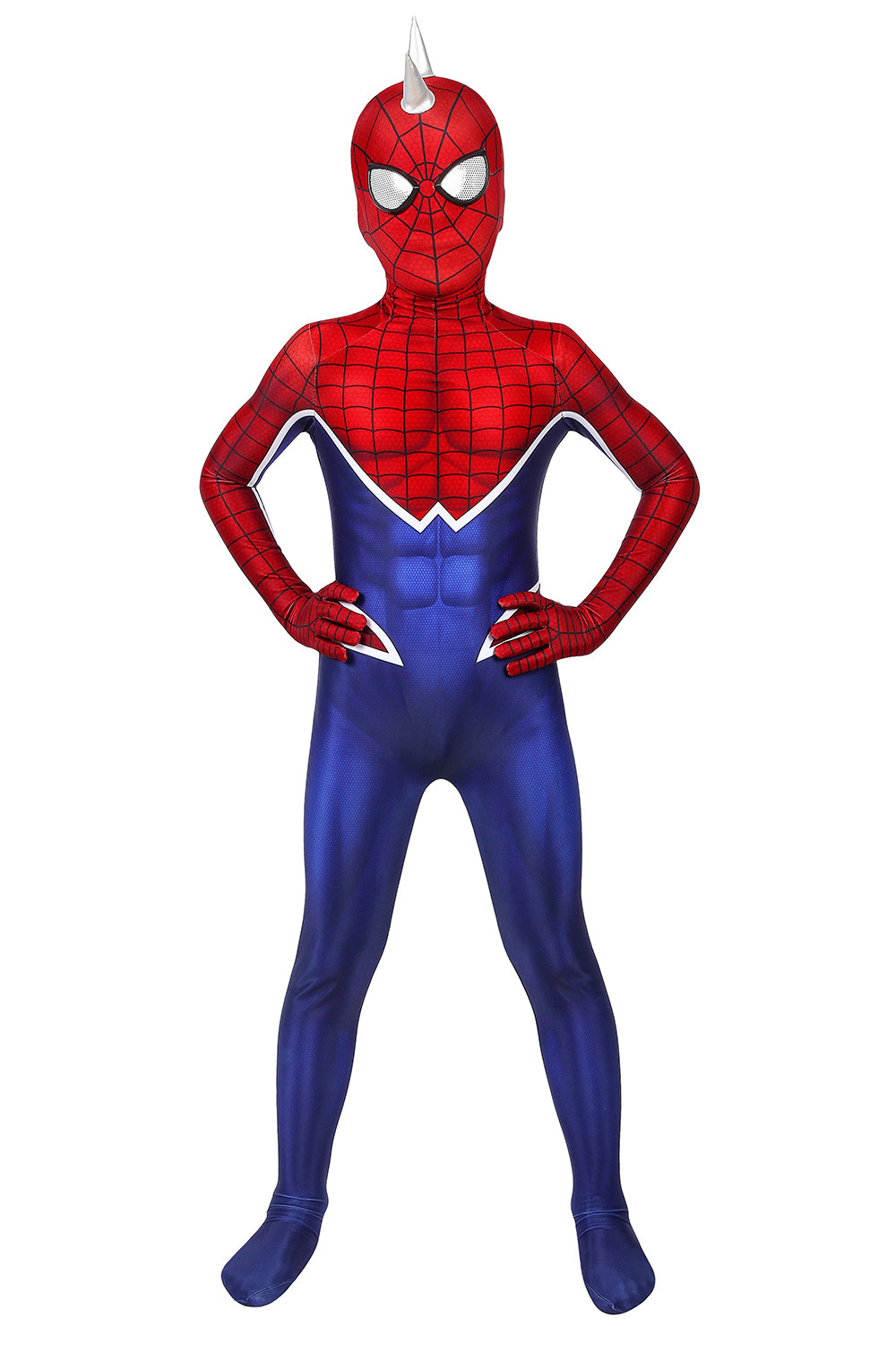 Spider-Man PS4 Punk-Anzug Cosplay-Kostüm für Kinder | Marvel-Outfit