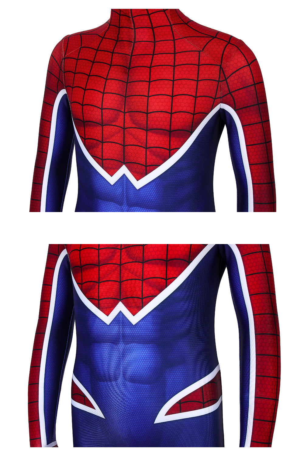 Spider-Man PS4 Punk-Anzug Cosplay-Kostüm für Kinder | Marvel-Outfit