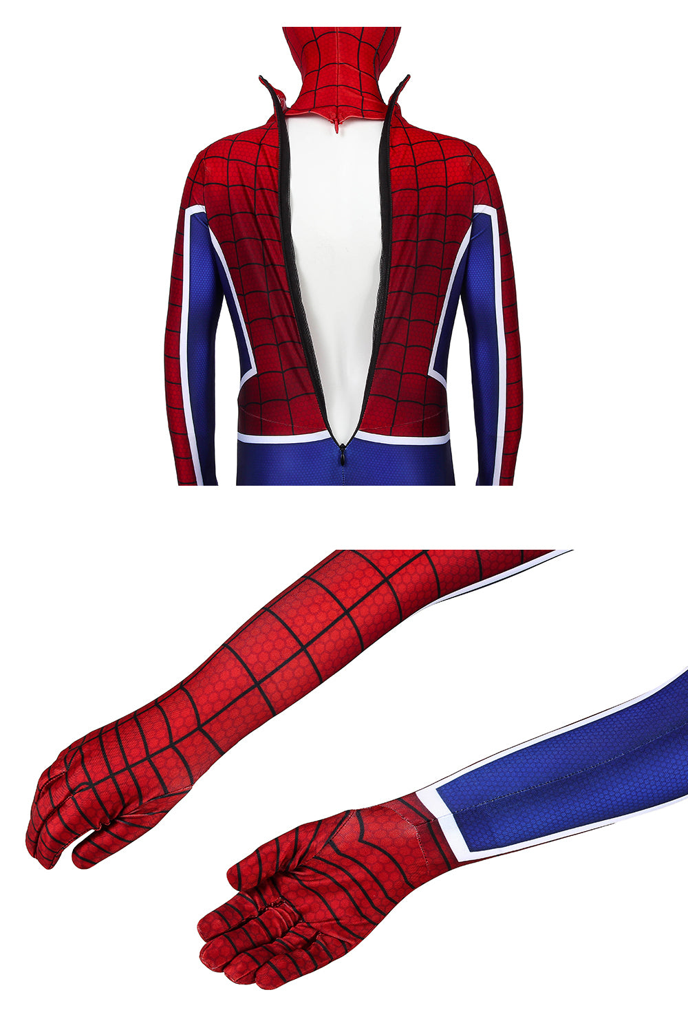 Spider-Man PS4 Punk-Anzug Cosplay-Kostüm für Kinder | Marvel-Outfit