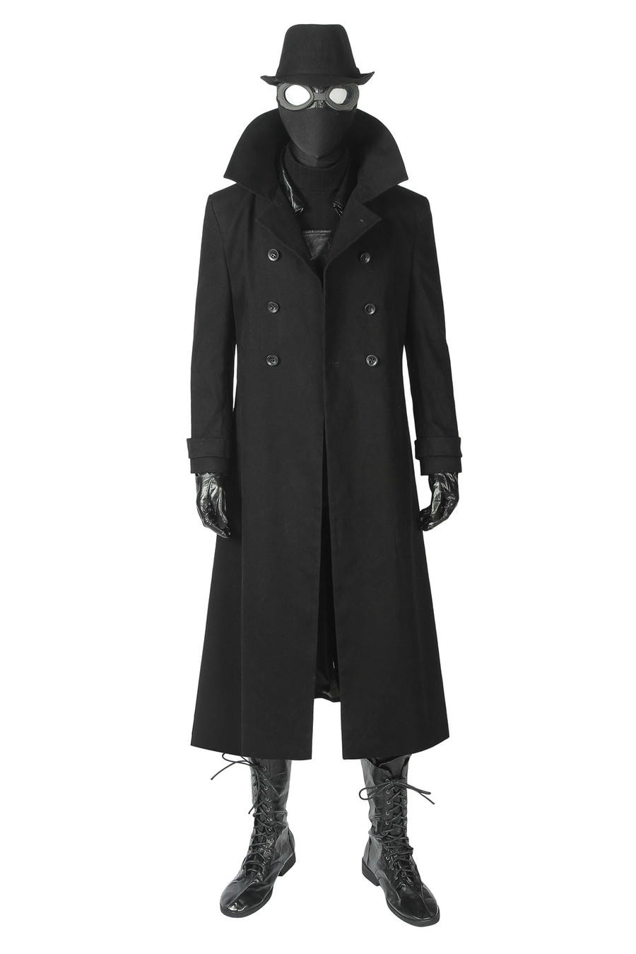 Spider-Verse Spider-Man Noir Cosplay Costume | Marvel Outfit