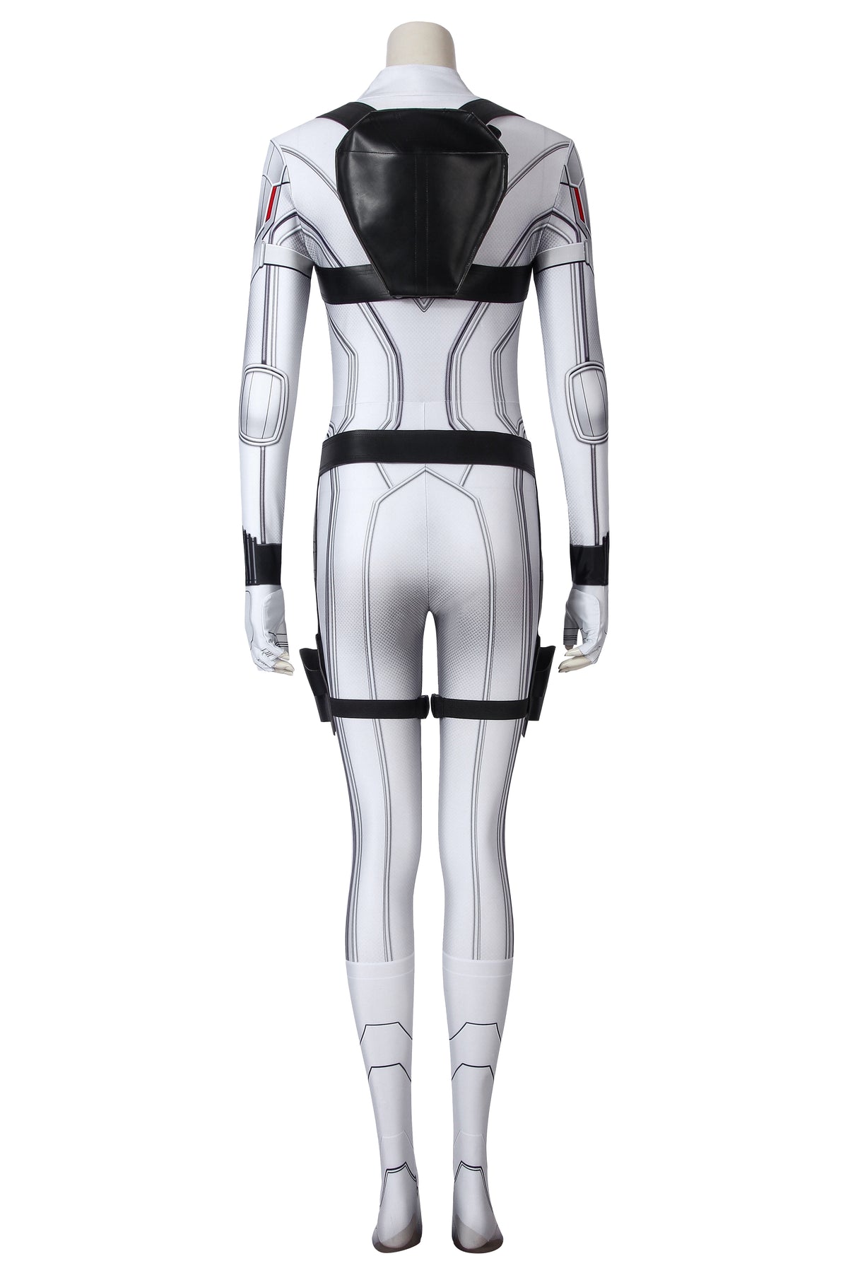 Black Widow White Suit Cosplay Costume | Marvel Outfit