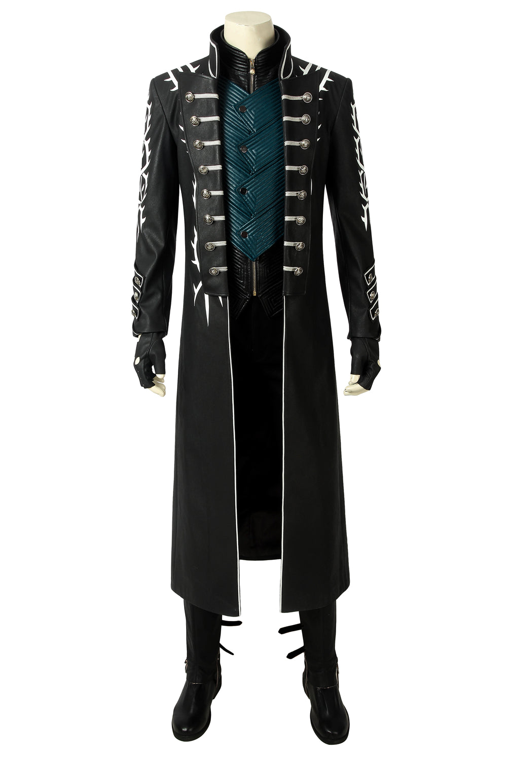 Devil May Cry Vergil Custom Cosplay Shoes | Gaming Footwear