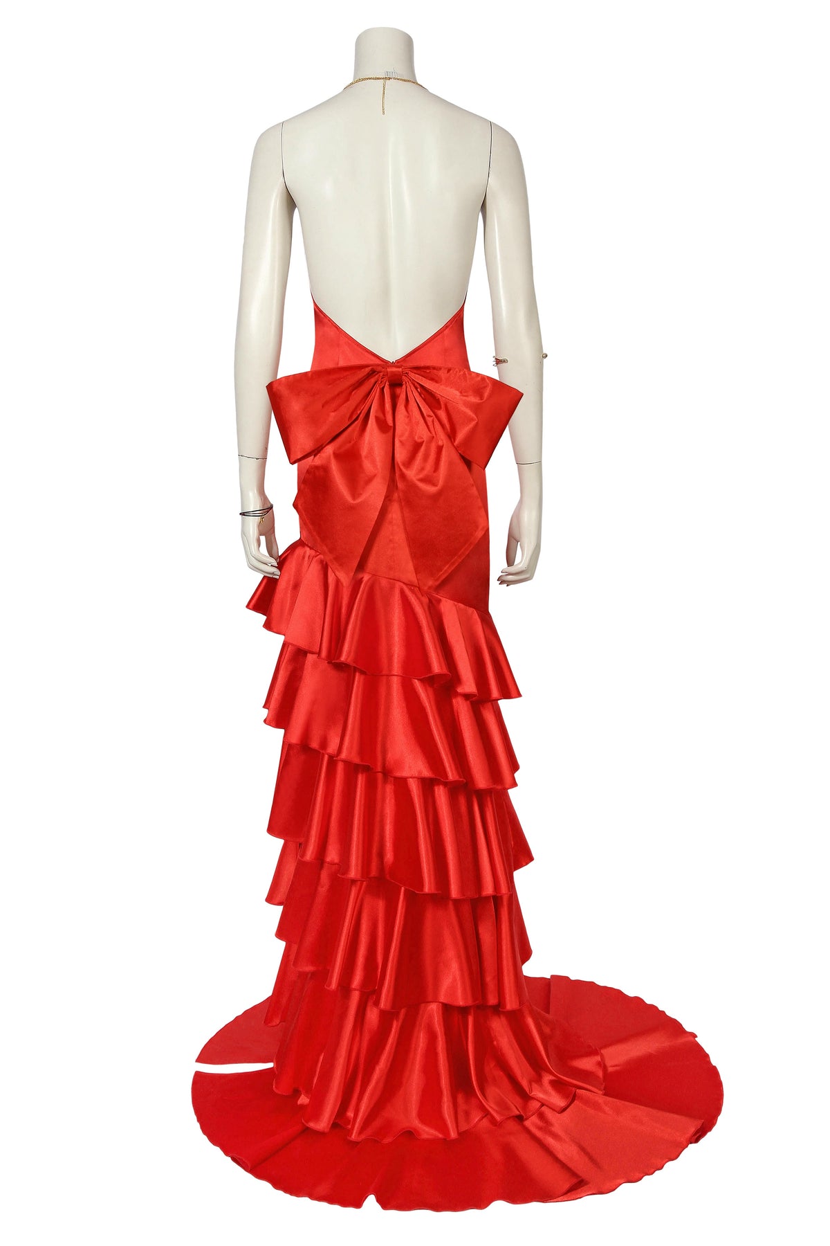 Final Fantasy VII Aerith Gainsborough Dress Cosplay Costume – Gaming Outfit – photo 7 of 18