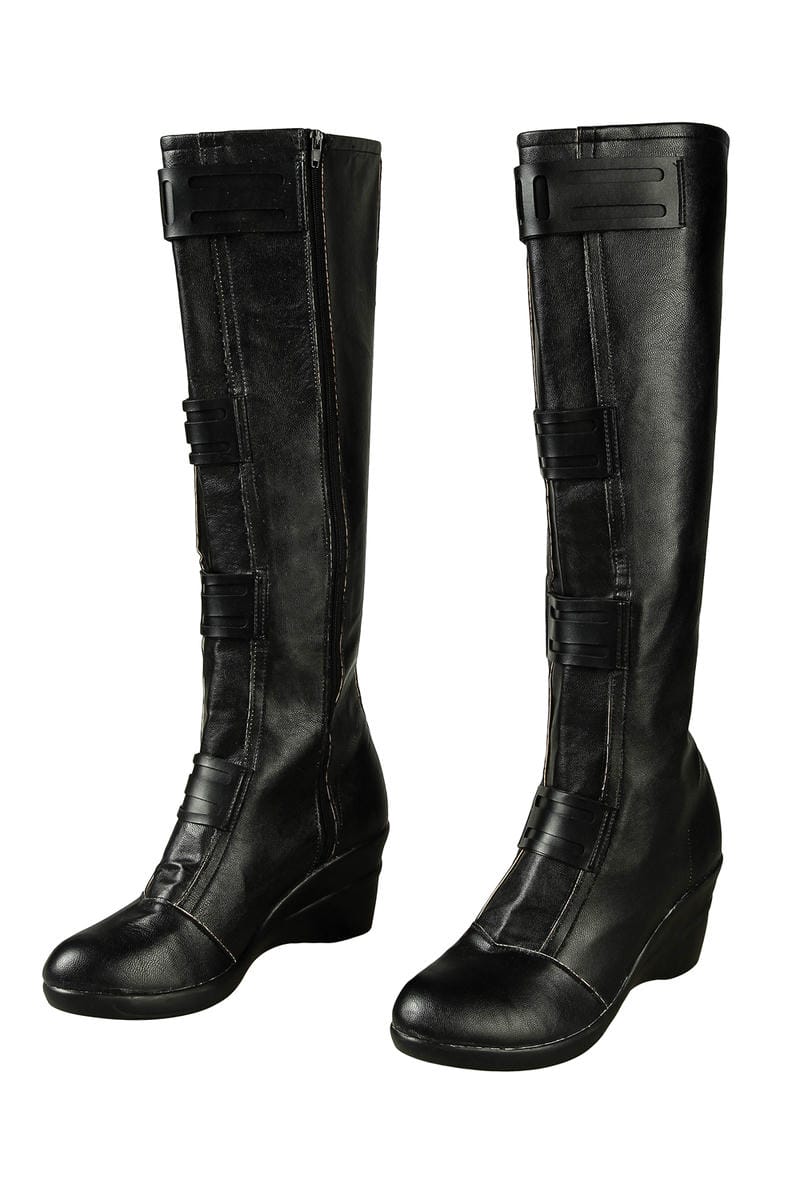Avengers Endgame Black Widow Custom Cosplay Shoes | Superhero Footwear