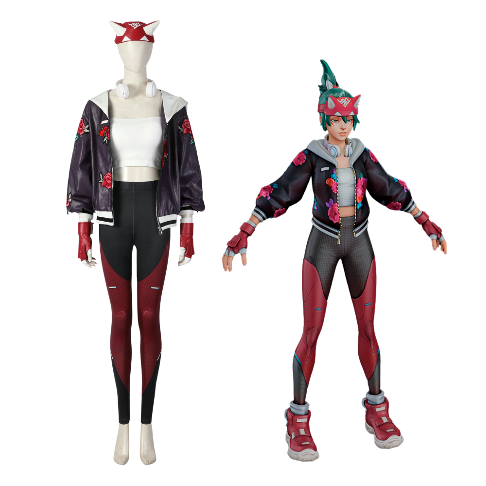 Overwatch 2 Kiriko V2 Cosplay Costume | Gaming Outfit
