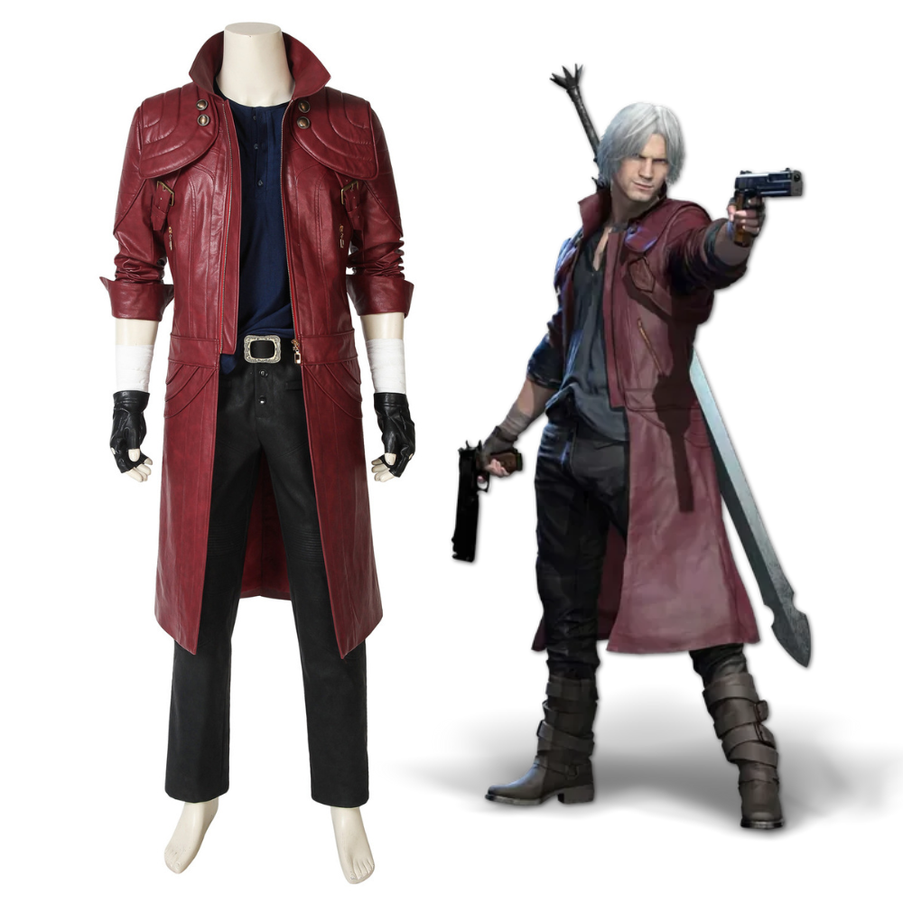 Devil May Cry Dante Cosplay Kostüm | Gaming-Outfit