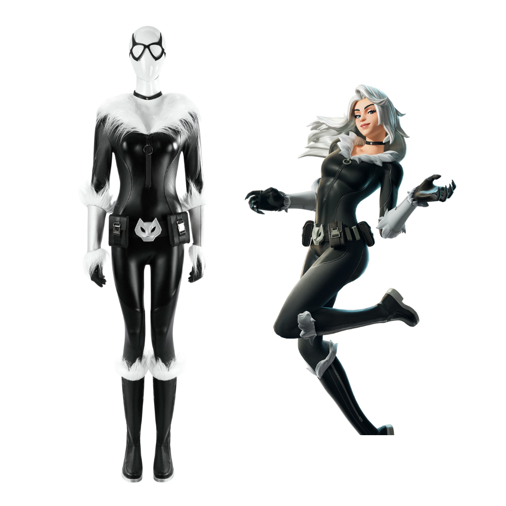 Costume de chat noir Fortnite | Tenue de jeu