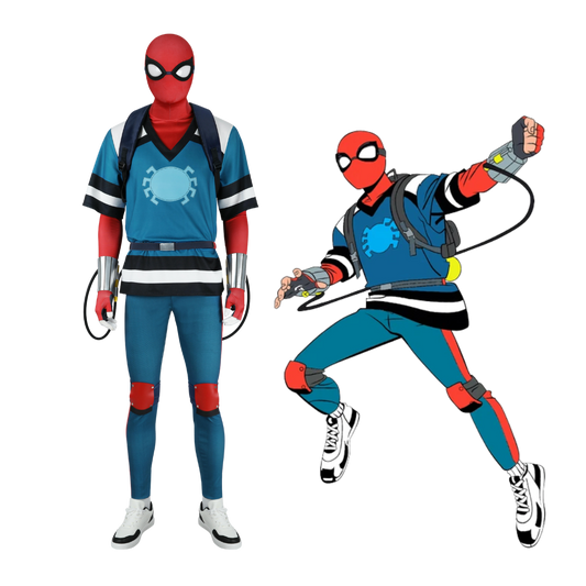 Costume de cosplay Spider-Man dans le quartier de Spider-Man | Tenue Marvel