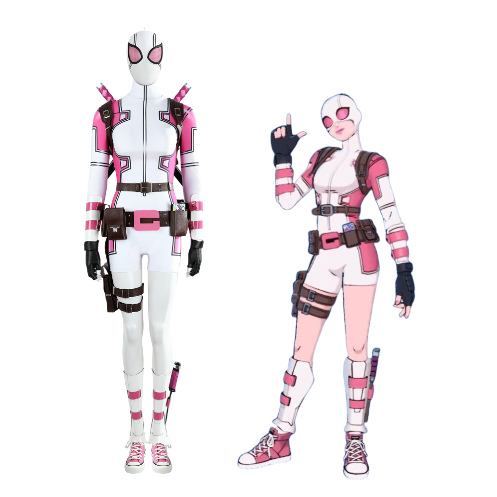Costume de cosplay Fortnite Gwenpool | Tenue de jeu