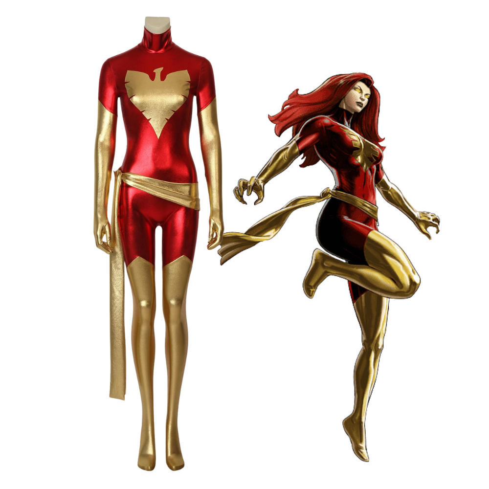 Costume de cosplay du Phénix noir des X-Men | Tenue Marvel