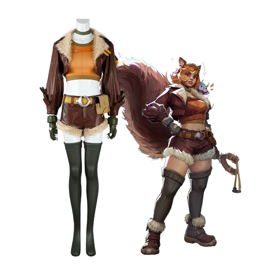 Marvel Rivals Squirrel Girl Cosplay Kostüm | Gaming-Outfit