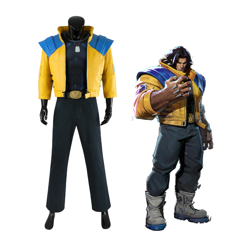 Marvel Rivals Wolverine Cosplay-Kostüm | Gaming-Outfit