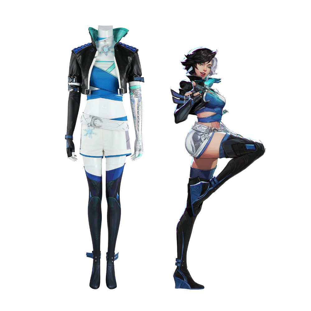 Marvel Rivals Luna Snow Cosplay-Kostüm | Gaming-Outfit