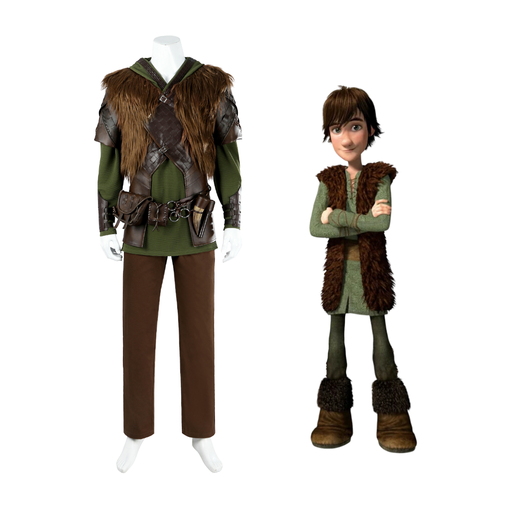 How To Train Your Dragon Hiccup Cosplay Costume – Movie Outfit – Ace Cosplay