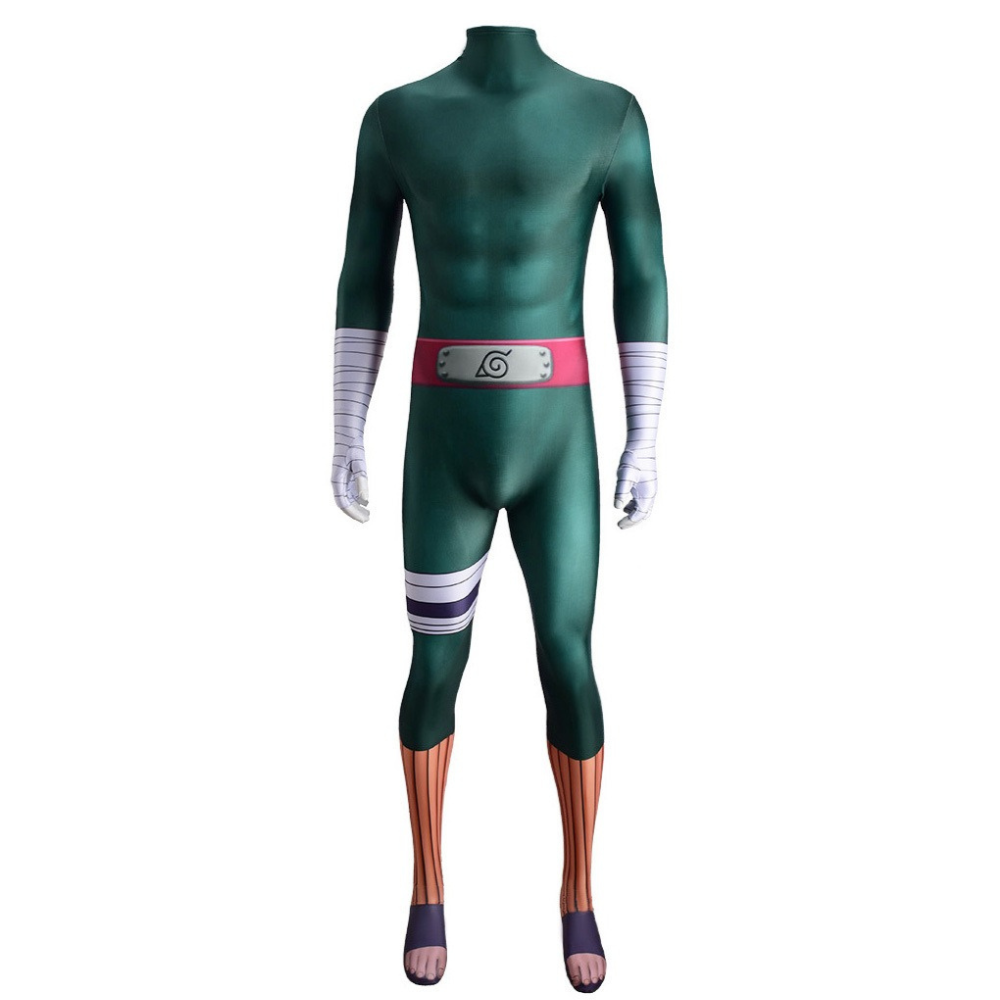 Naruto Rock Lee Cosplay Costume – Anime Outfit – photo 2 of 9