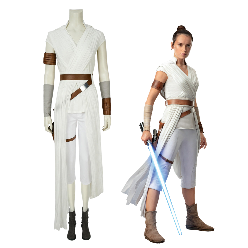 Star Wars The Rise of Skywalker Rey Cosplay Costume – TV Outfit – Ace Cosplay