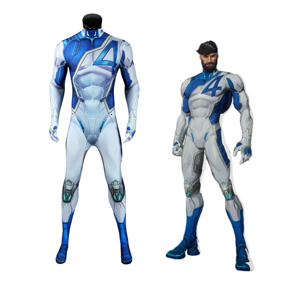 Costume de cosplay Marvel Rivals Mister Fantastic First Steps | Tenue Marvel