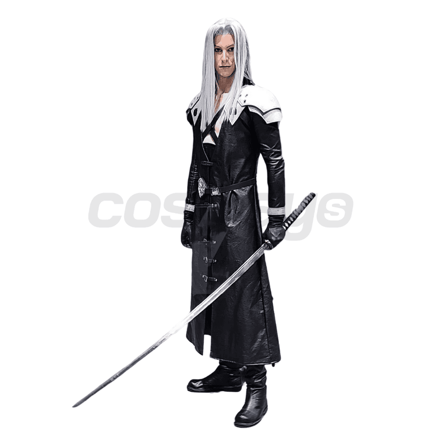 Costume de cosplay Sephiroth de Final Fantasy VII | Tenue de jeu