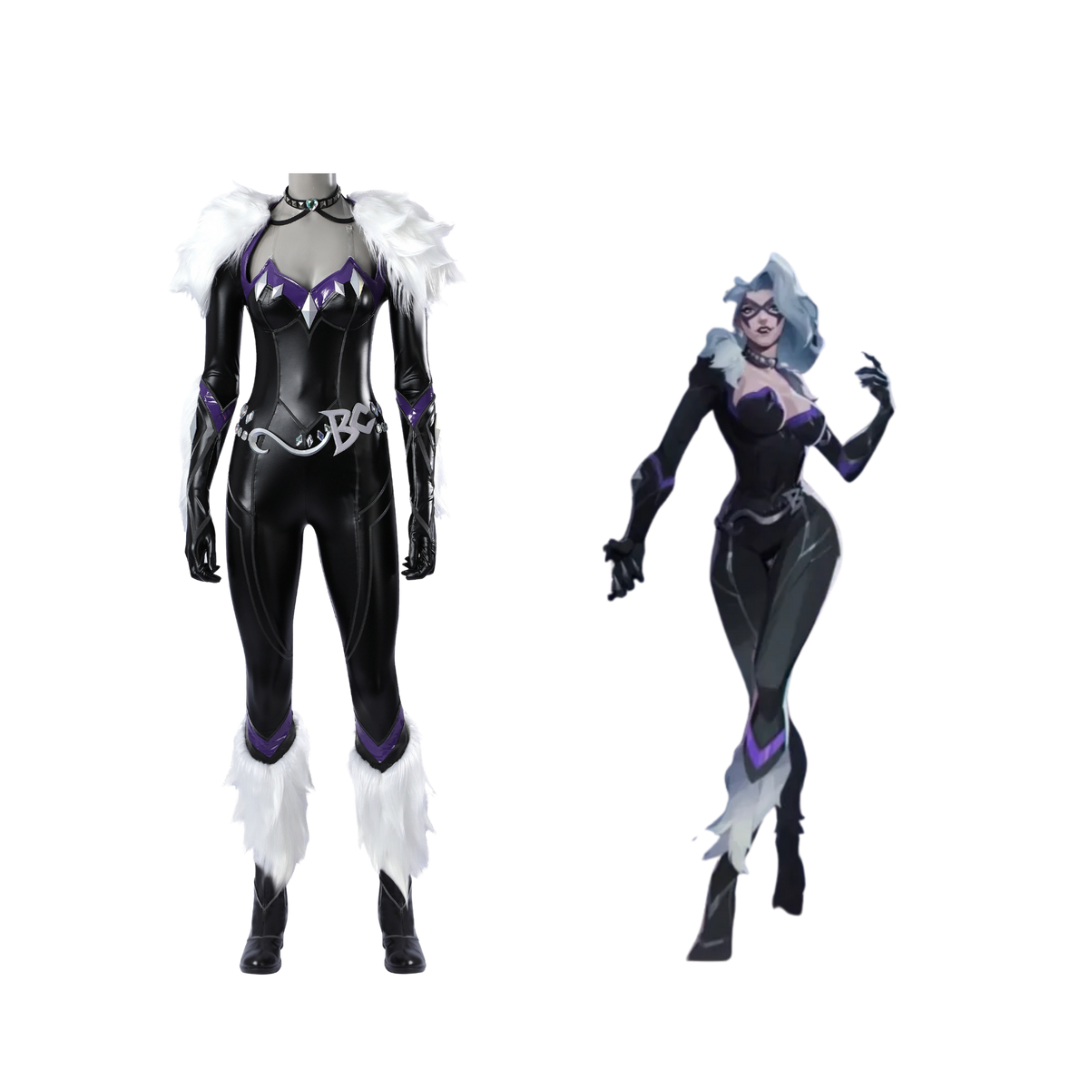 Black Cat Marvel Rivals Cosplay Costume – Gaming Outfit – Ace Cosplay