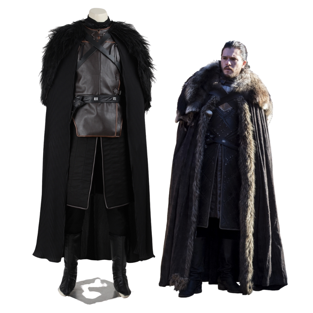 Game of Thrones Jon Snow Cosplay Costume – TV Outfit – Ace Cosplay