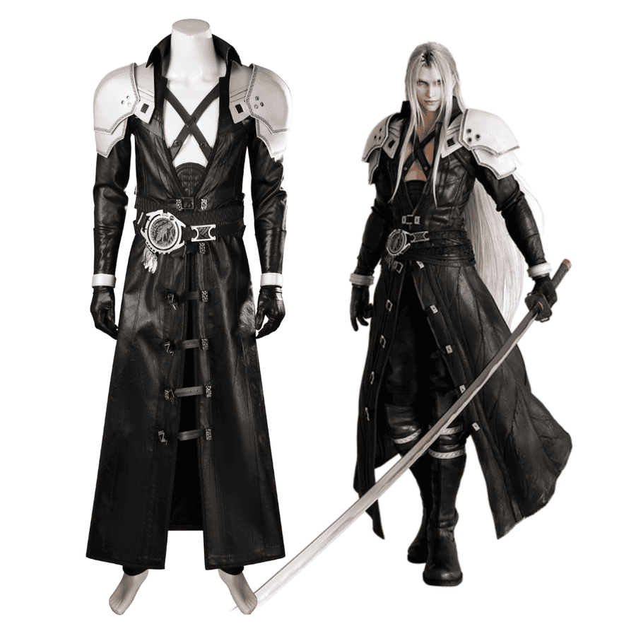 Costume de cosplay Sephiroth de Final Fantasy VII | Tenue de jeu