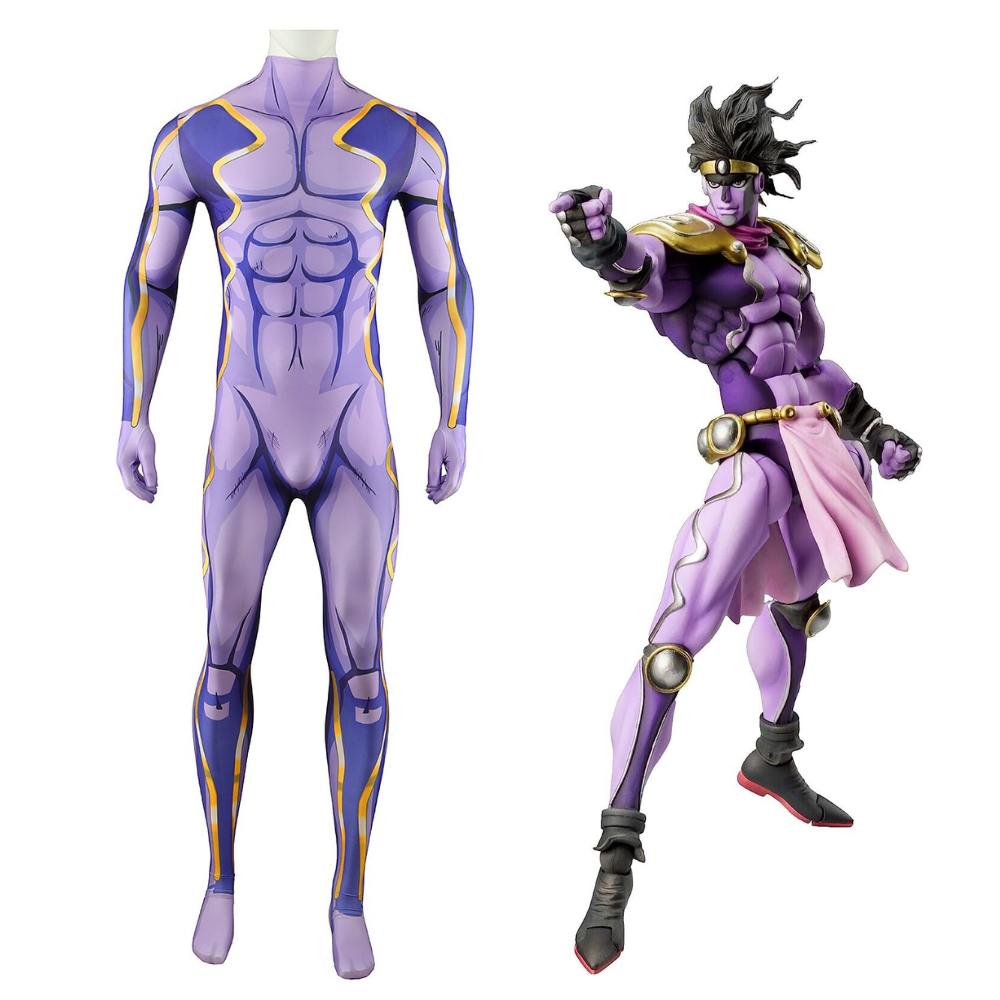 JoJo's Bizarre Adventure Star Platinum V3 Cosplay Costume – Anime Outfit – Ace Cosplay