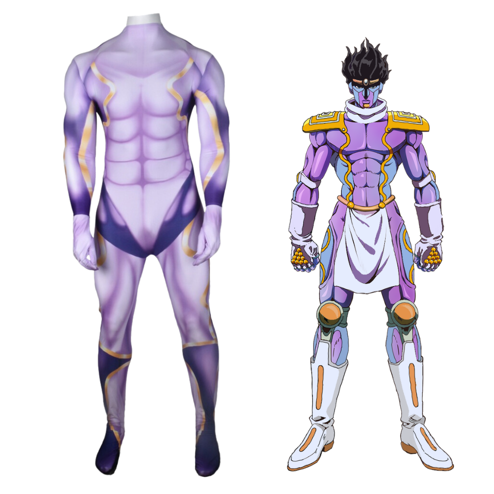 JoJo's Bizarre Adventure Star Platinum V2 Cosplay Costume – Anime Outfit – Ace Cosplay