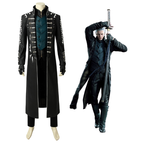 Devil May Cry Vergil Cosplay Kostüm | Gaming-Outfit
