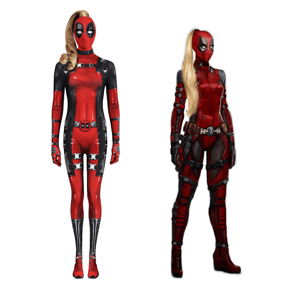 Deadpool 3 Ladypool Comic Cosplay Kostüm | Marvel Outfit