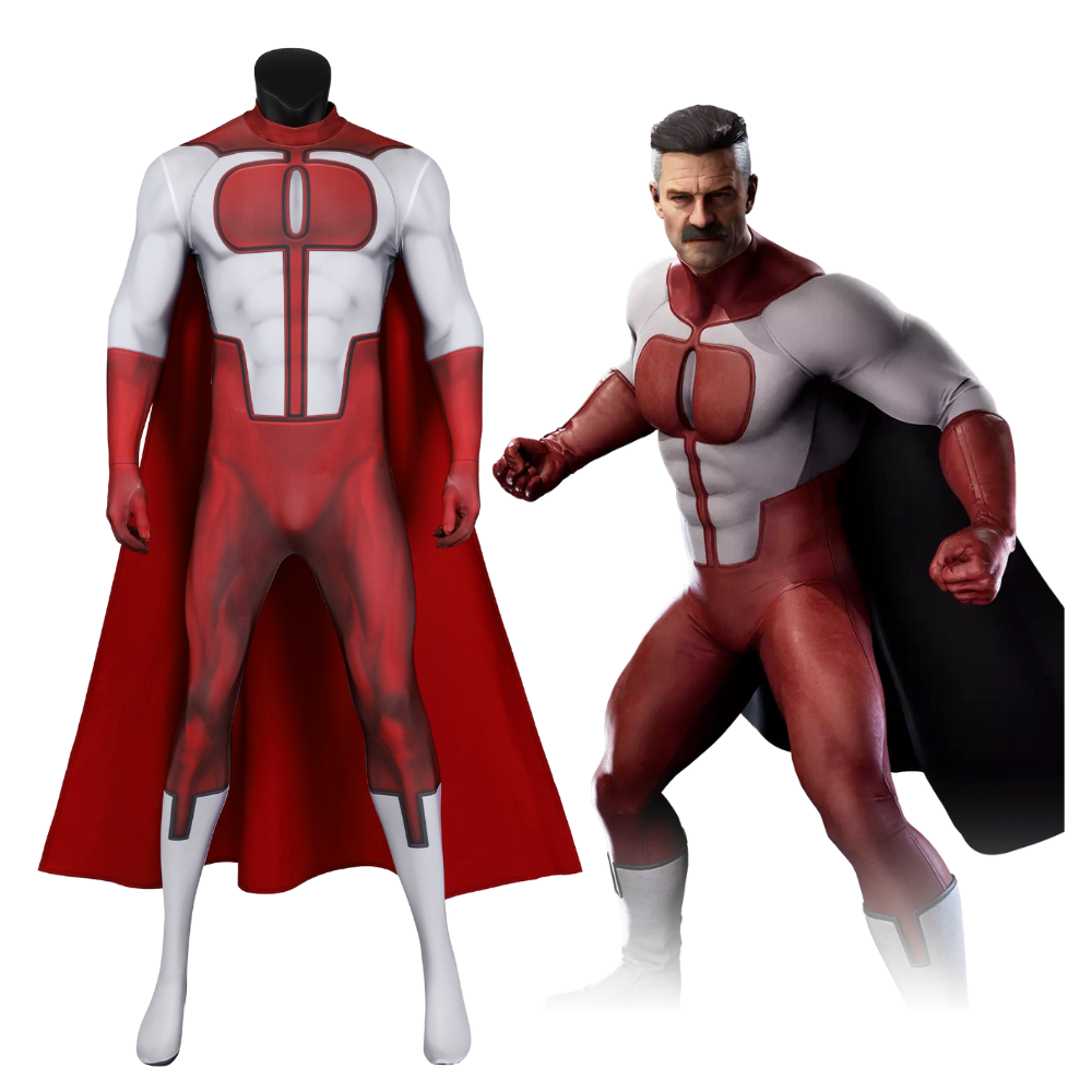 Unbesiegbarer Omni-Man Mortal Kombat Cosplay-Kostüm | DC-Outfit