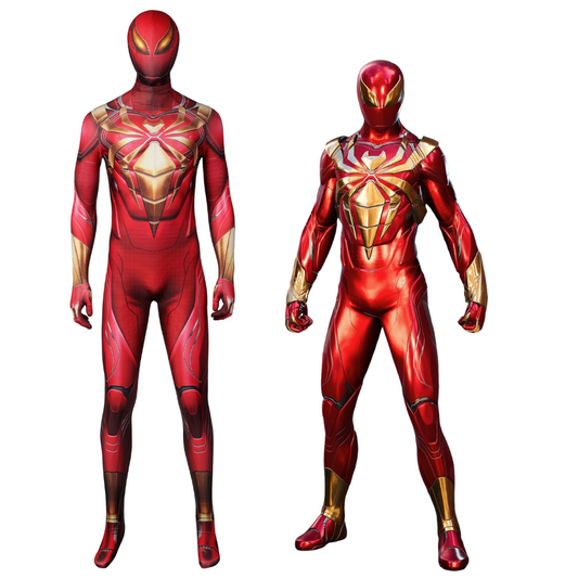 Spider-Man PS5 Iron Spider Suit Cosplay Kostüm | Marvel Outfit