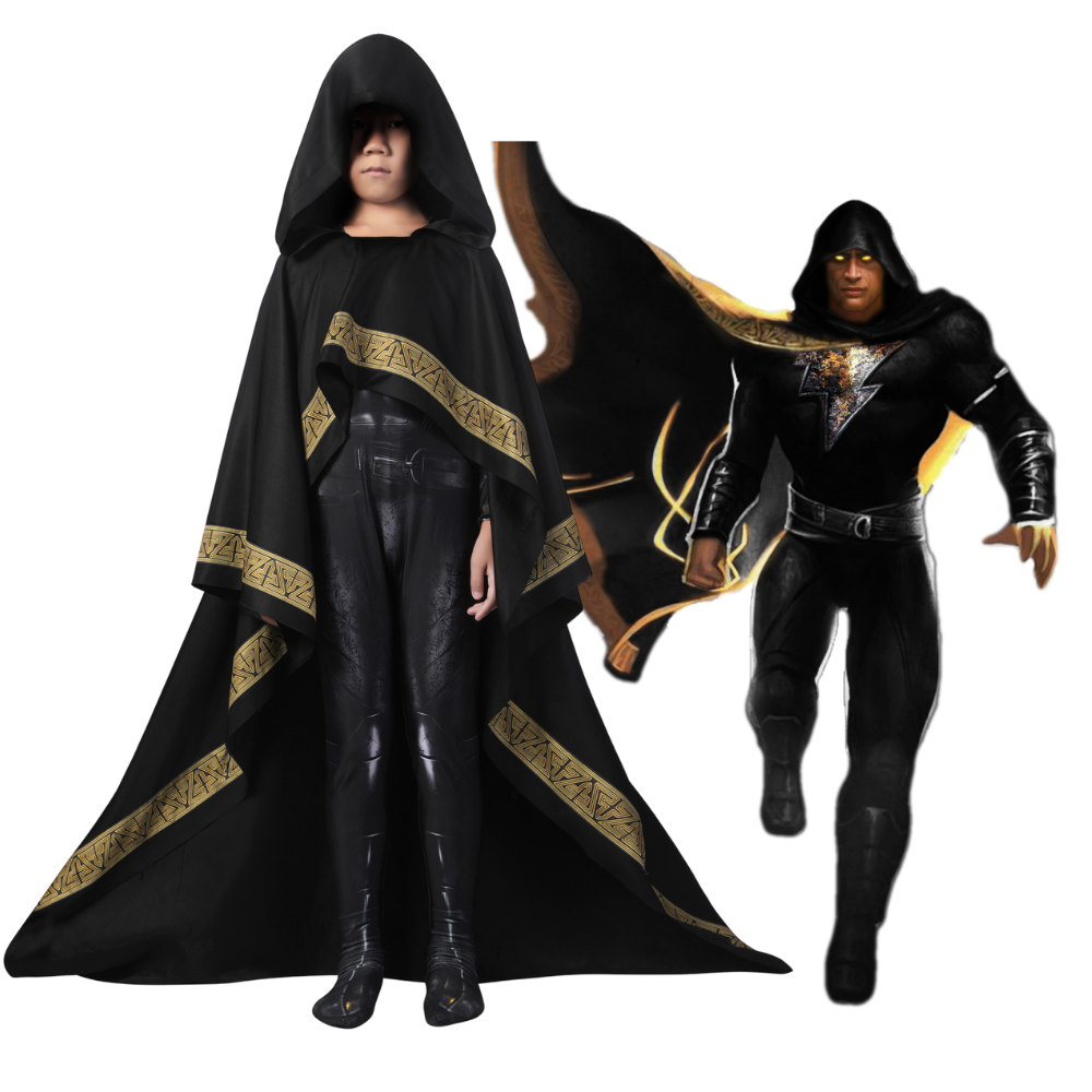 Kids Black Adam Cosplay Costume – DC Outfit – Ace Cosplay