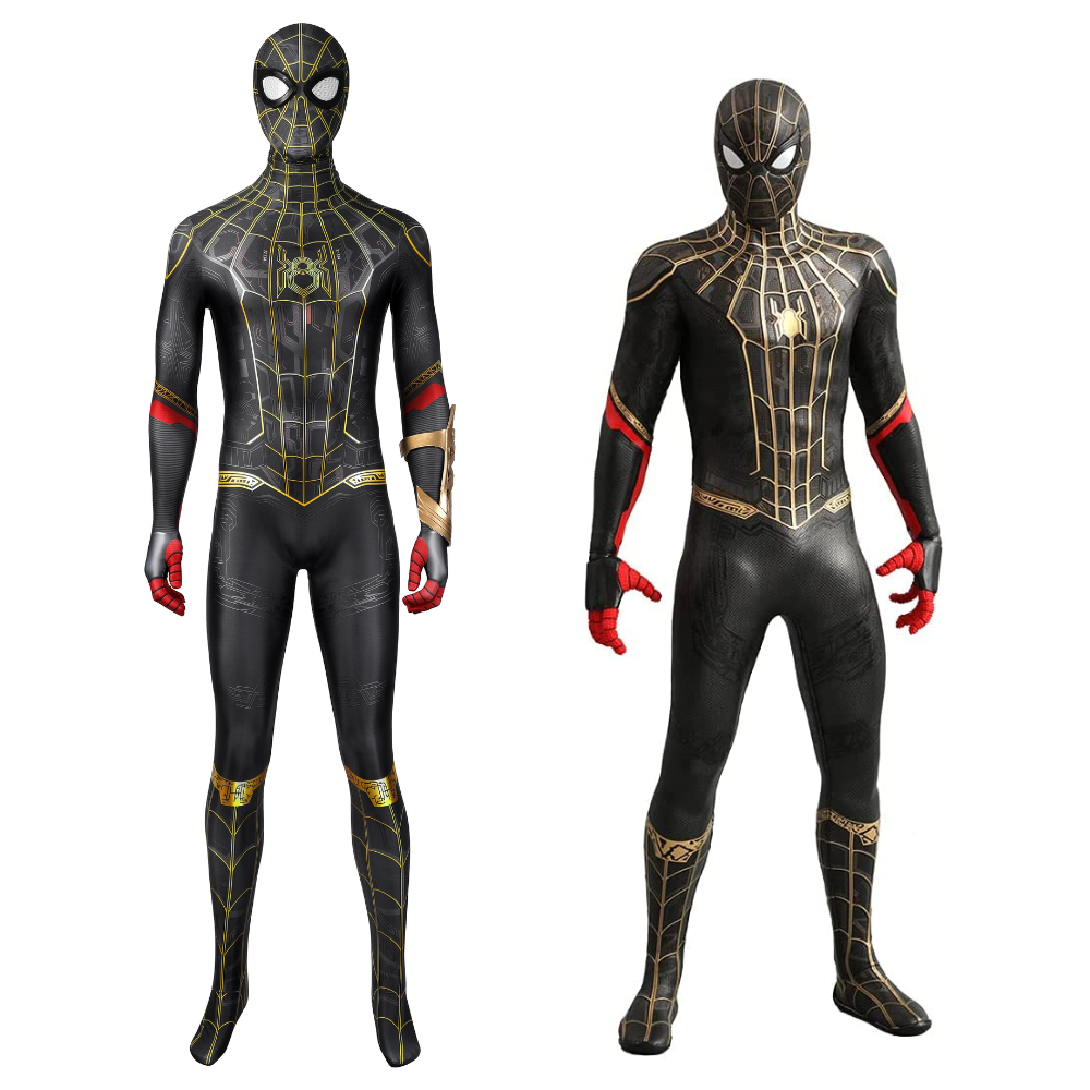 Spider-Man 3 Schwarz-Rot-Goldener Anzug Cosplay Kostüm | Marvel Outfit