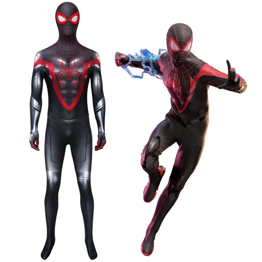 Spider-Man PS5 Miles Morales Cosplay-Kostüm | Marvel-Outfit
