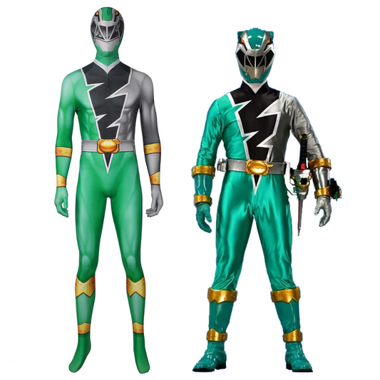 Kishiryu Sentai Ryusoulger Grüner Soldat Cosplay Kostüm | Superhelden-Outfit