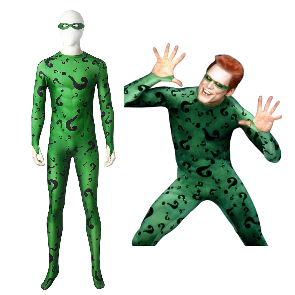 Riddler Batman Forever Cosplay Costume | DC Outfit
