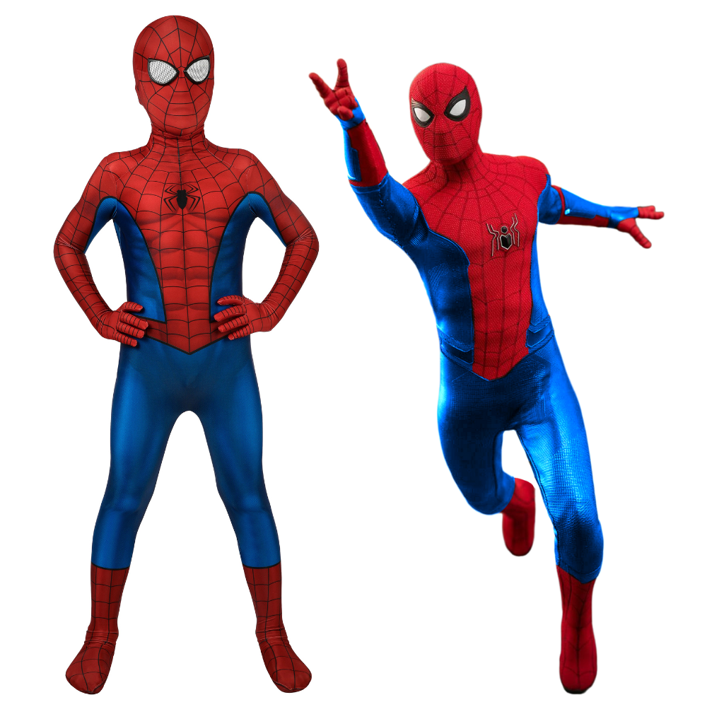 Spider-Man PS4 Classic Anzug Cosplay Kostüm für Kinder | Marvel Outfit