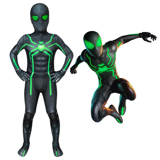 Spider-Man PS4 Big Time Suit Cosplay-Kostüm für Kinder | Marvel-Outfit