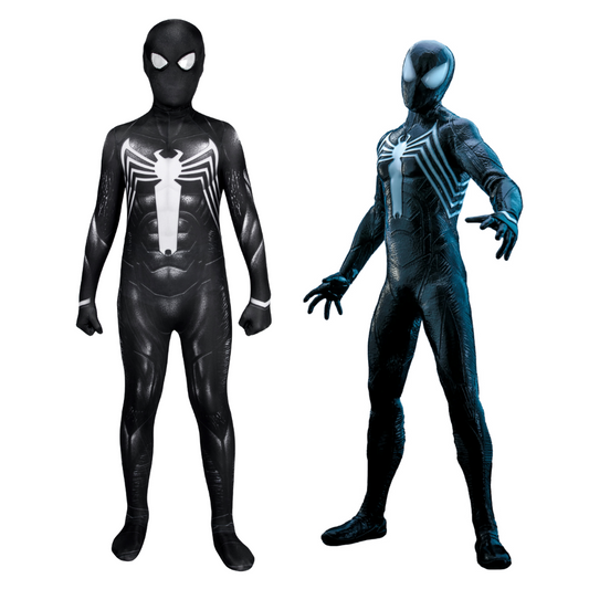Spider-Man 2 Cosplay-Kostüm für Kinder im schwarzen Anzug | Marvel-Outfit
