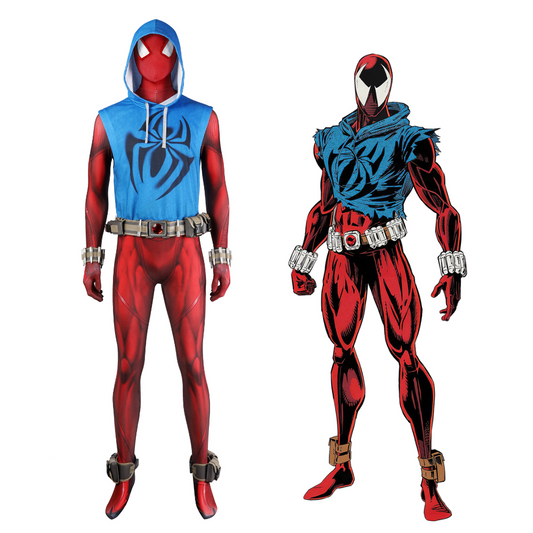 Spider-Man Scarlet Spider Cosplay Kostüm | Marvel Outfit