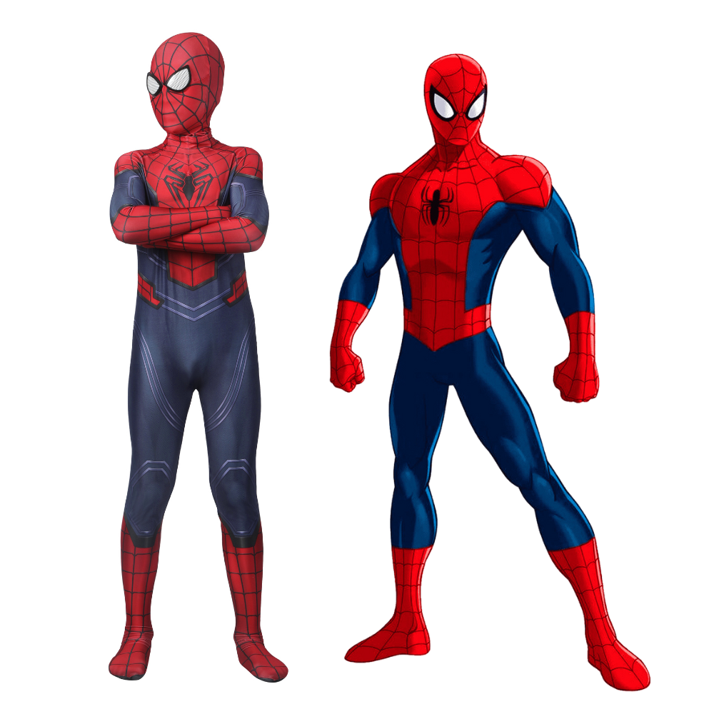 Spider-Man Avengers Cosplay-Kostüm für Kinder | Marvel-Outfit