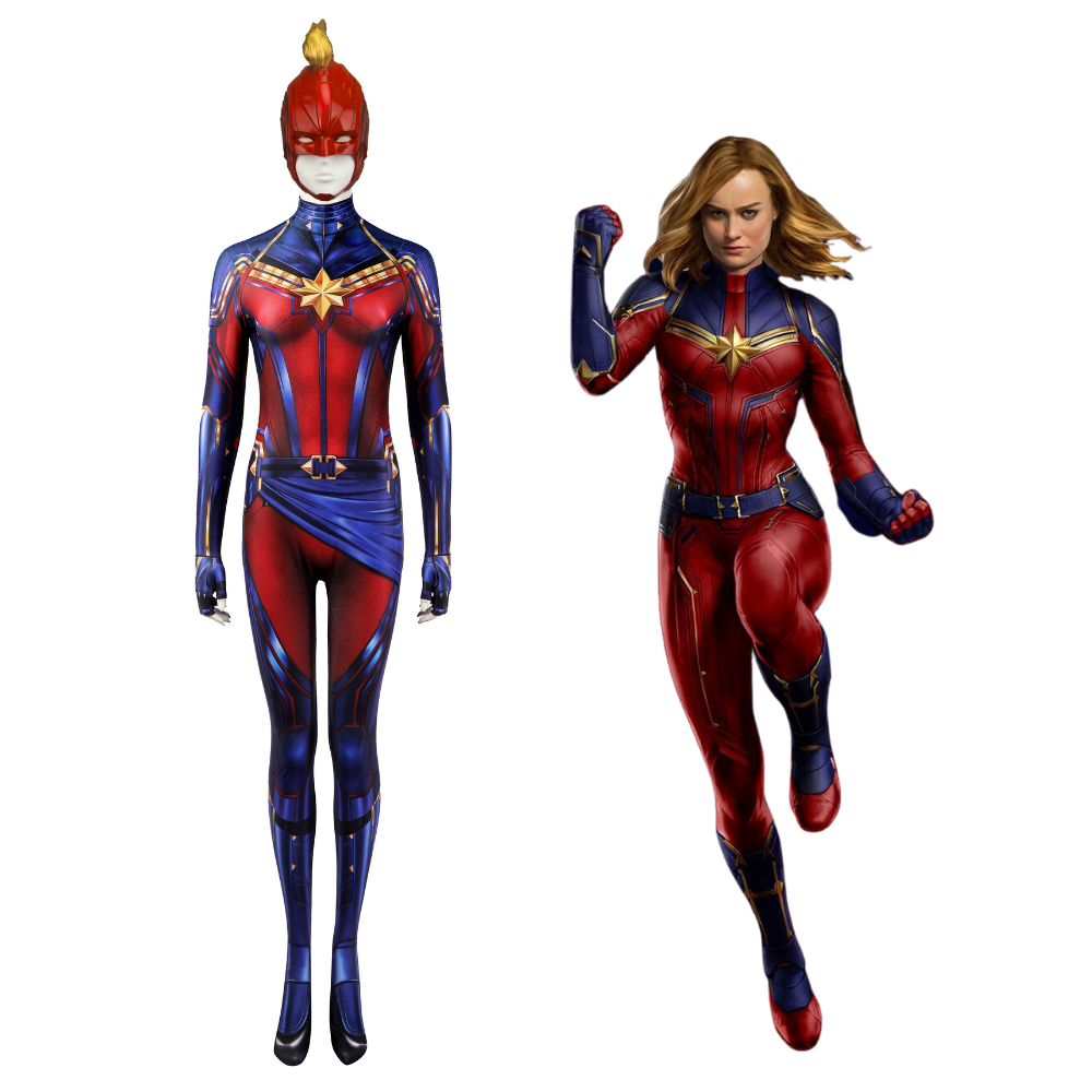 Captain Marvel Endgame Cosplay Kostüm | Im Angebot