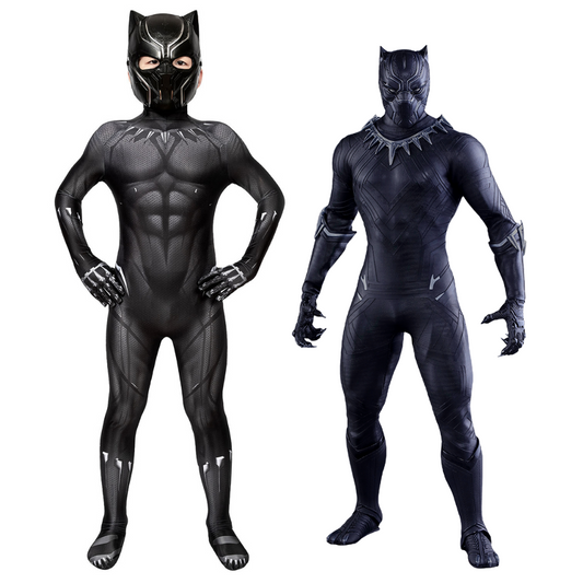 Costume de cosplay Black Panther pour enfant | Tenue Marvel