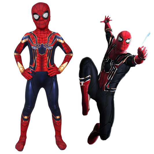 Iron Spider-Man Cosplay-Kostüm für Kinder | Marvel-Outfit