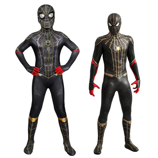 Spider-Man No Way Home Cosplay-Kostüm für Kinder | Marvel-Outfit