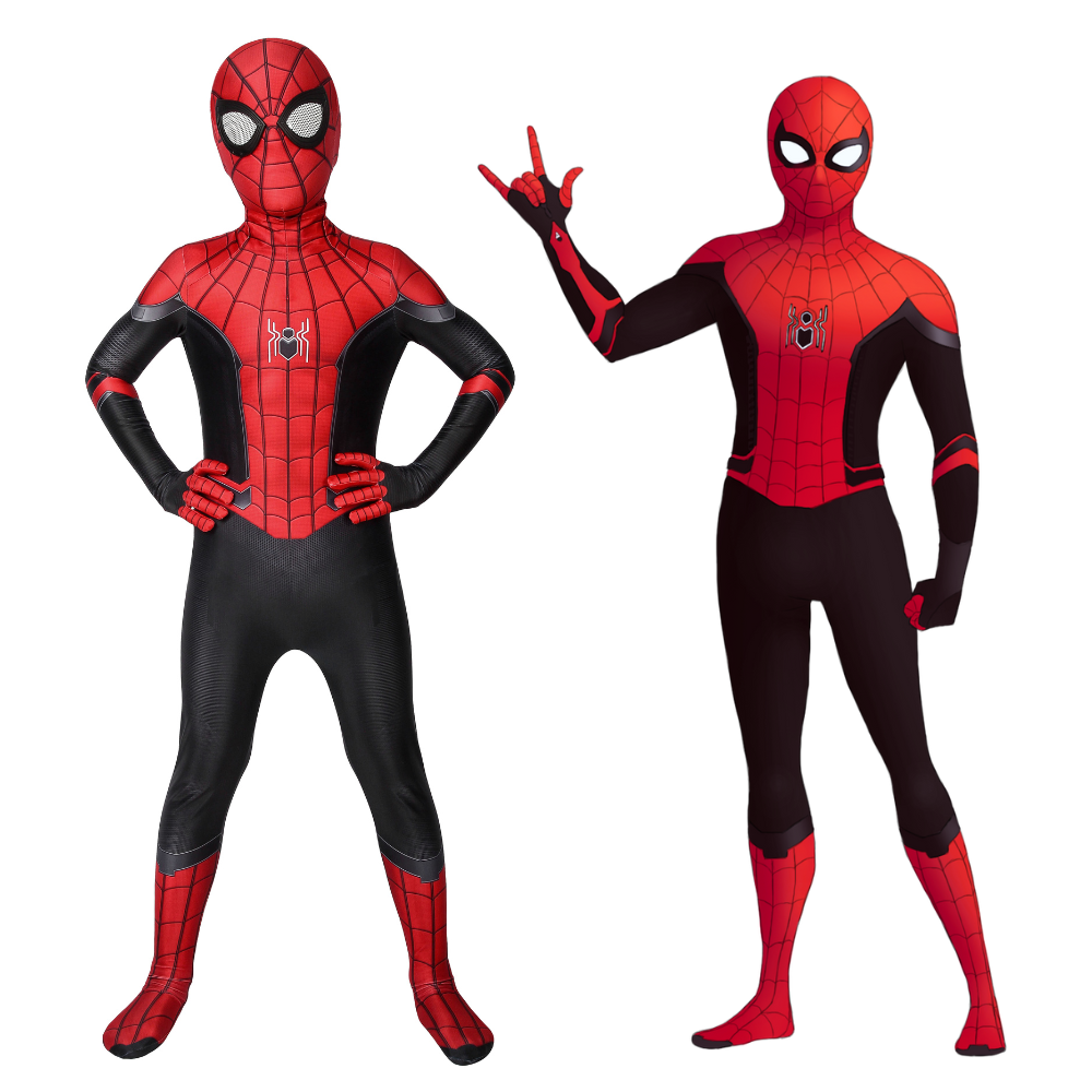 Spider-Man Far From Home Cosplay-Kostüm für Kinder | Marvel-Outfit