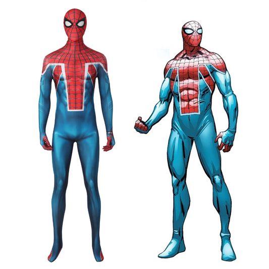 Spider-Man PS5 UK Anzug Cosplay Kostüm | Marvel Outfit