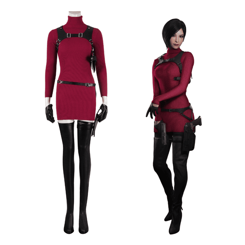 Resident Evil 4 Remake Ada Wong Cosplay Costume – Gaming Outfit – Ace Cosplay
