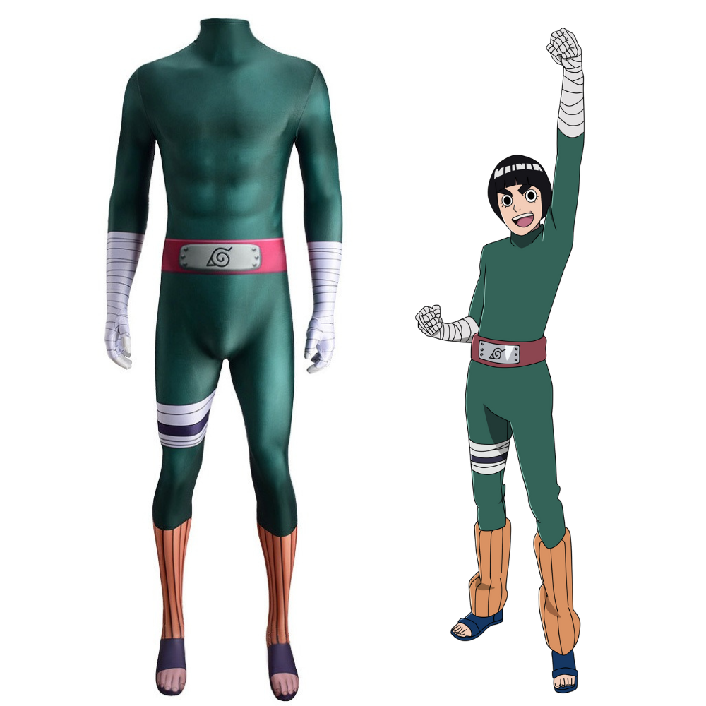 Naruto Rock Lee Cosplay Costume – Anime Outfit – Ace Cosplay