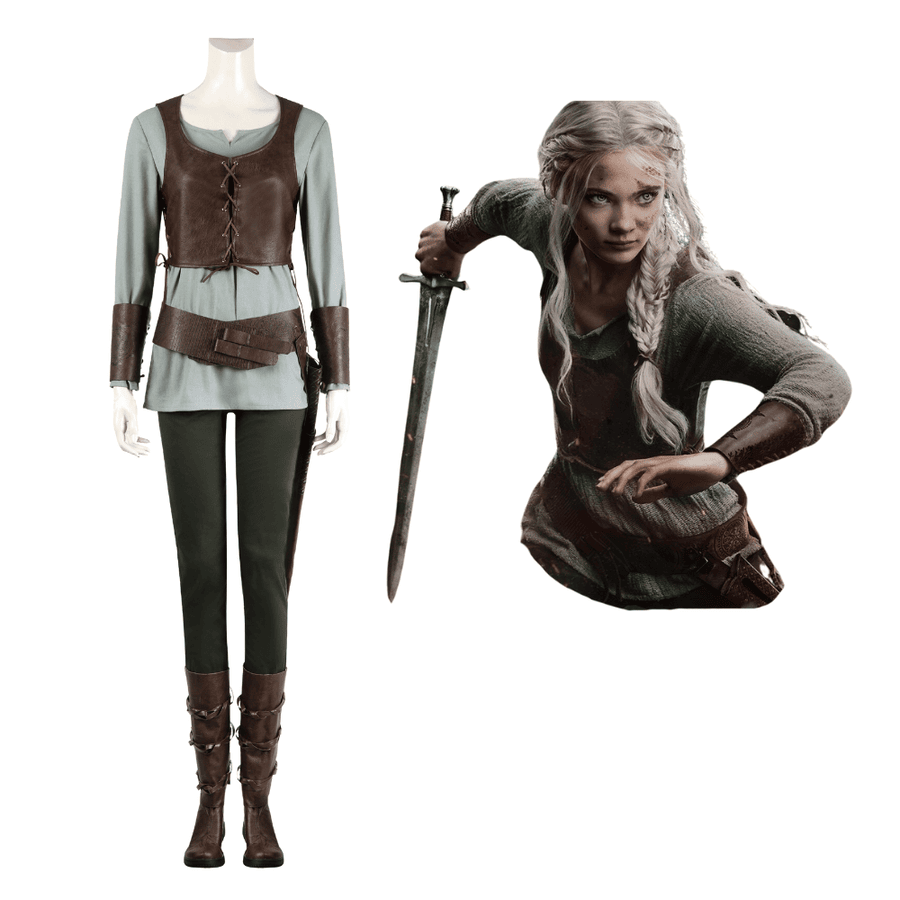 The Witcher Season 3 Cirilla Cosplay Costume – Fantasy Outfit – Ace Cosplay
